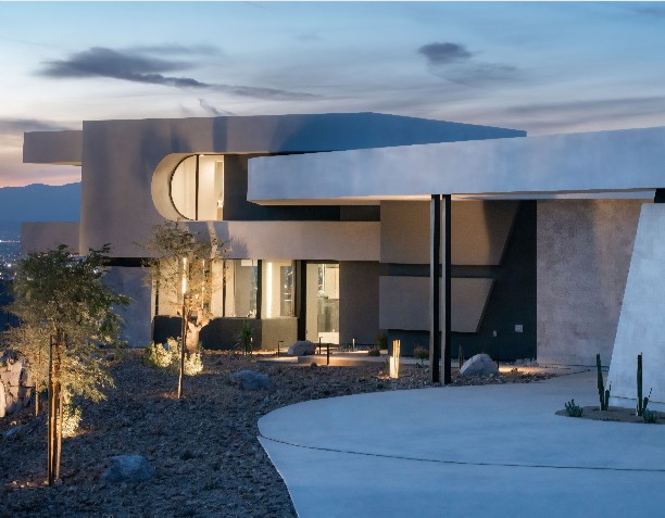 Modern luxury home representing Las Vegas luxury communities including Summerlin and Ascaya
